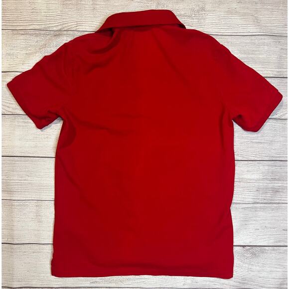 Polo Ralph Lauren Classic Fit Red Polo Shirt Youth Medium 100% Cotton - Picture 4 of 4